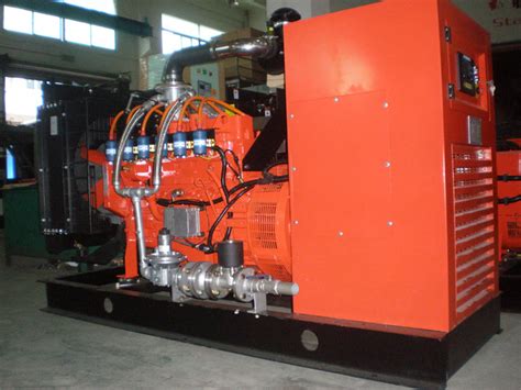 Wet Cylinder 400V 120kw Industrial Natural Gas Generators with 3 Phase 4 Wire Wind - cooling ...