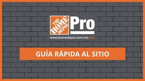 Iniciar sesión | The Home Depot México - Ventas a profesionales