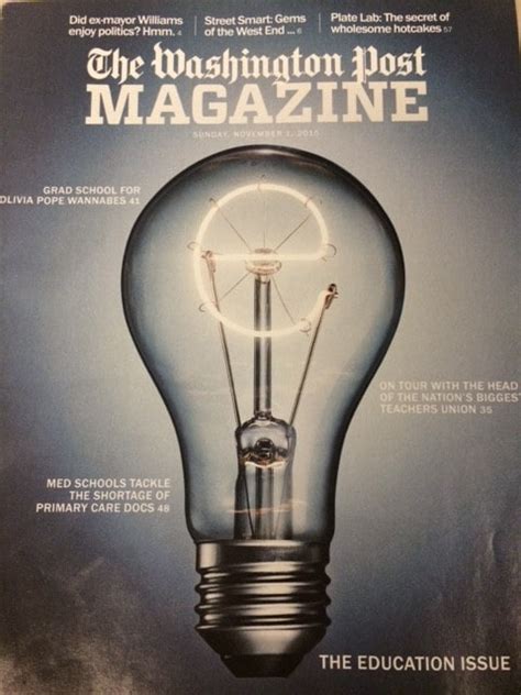 The making of the Washington Post Magazine cover: Turning a light bulb from cliche to iconic ...