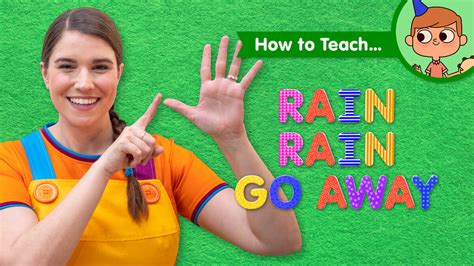 How To Teach Rain Rain Go Away - Super Simple