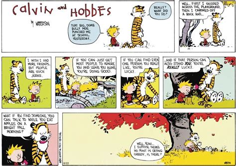 10 Most Heartwarming Calvin and Hobbes Comics