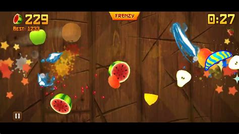 Fruit Ninja Arcade Mode 1 - YouTube