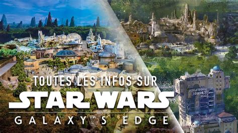 APERÇU DE STAR WARS LAND À DISNEYLAND PARIS ! - YouTube