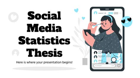 Social Media Statistics Google Slides & PowerPoint template