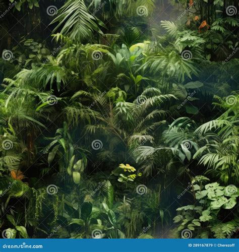 Seamless Texture. Tropical Jungle Stock Image - Image of decoration, print: 289167879