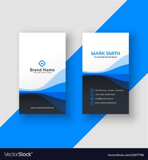 Vertical Business Cards Templates Psd Psdfreebies Com - vrogue.co