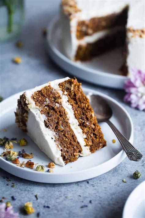 Vegan Gluten Free Dairy Free Carrot Cake | Food Faith Fitness