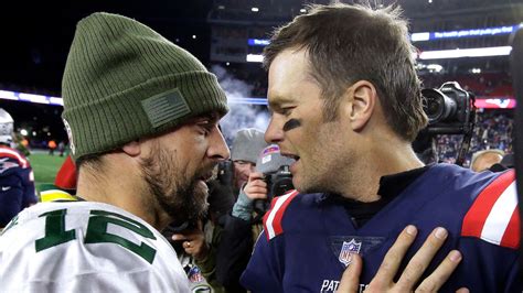 Aaron Rodgers and Tom Brady to mirror greatness in first playoff meeting of storied NFL careers ...