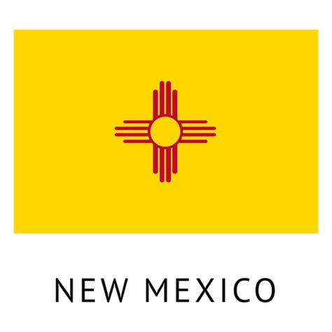 New Mexico State Flag PNG & SVG Design For T-Shirts