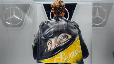 Lewis Hamilton turns heads in Brazil with incredible Ayrton Senna tribute fit : PlanetF1 ...