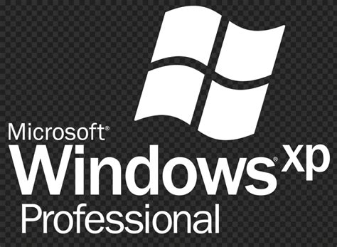 Windows Xp Professional White Logo PNG | Citypng