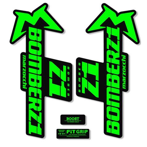 Fork stickers marzocchi bomber z1: buy it now on Bikestickers.eu | Bike Stickers