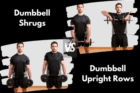 Dumbbell Shrugs vs Upright Rows (Differences & Benefits) – Horton Barbell