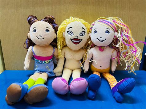 Set of 3; Groovy & hi 5 softdolls, Hobbies & Toys, Toys & Games on ...