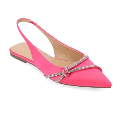 Journee Collection Womens Rebbel Pointed Toe Ballet Flats - JCPenney