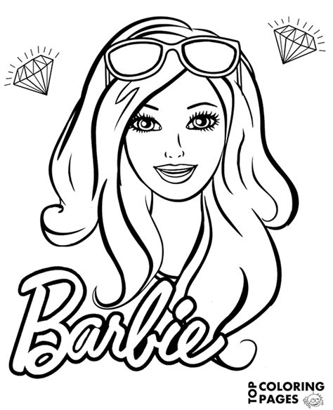 Barbie Face Template