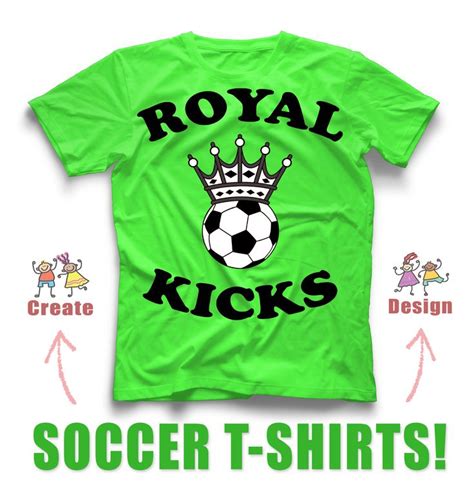 Soccer custom shirt design idea for your team! Design and create online ...