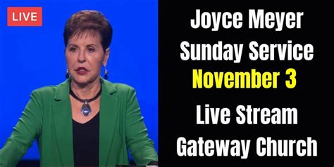 Experience Joyce Meyer's Uplifting Sunday Service at Gateway Church (April 2 2023)