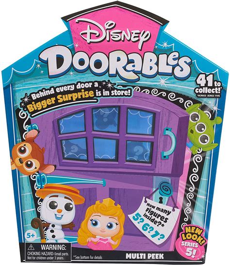 Disney Doorables Series 5 MULTI Peek Mystery Pack 5, 6 or 7 Figures ...