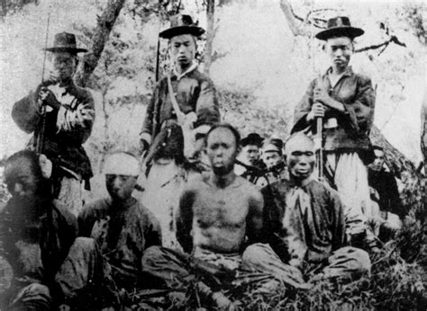 Korean Soldiers and Chinese Captives During the First Sino-Japanese War ...