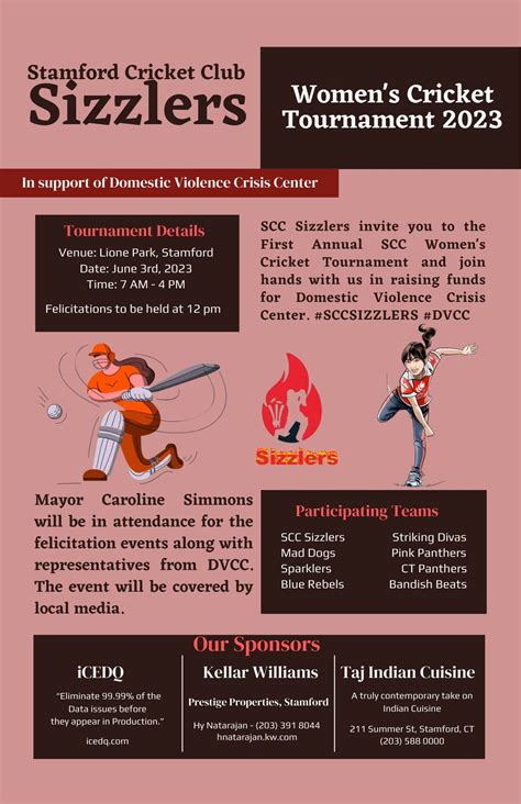 Jun 3 | Women's Cricket Tournament 2023 | Stamford, CT Patch