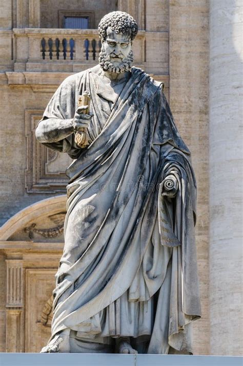 Saint Peter Statue, Vatican City, Rome Stock Photo - Image: 43884250