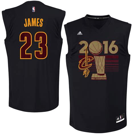 LeBron James Cleveland Cavaliers adidas 2016 NBA Finals Champions ...