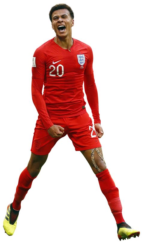 Dele Alli England football render - FootyRenders