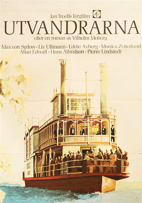 The Emigrants Original 1971 Swedish B1 Movie Poster - Posteritati Movie Poster Gallery