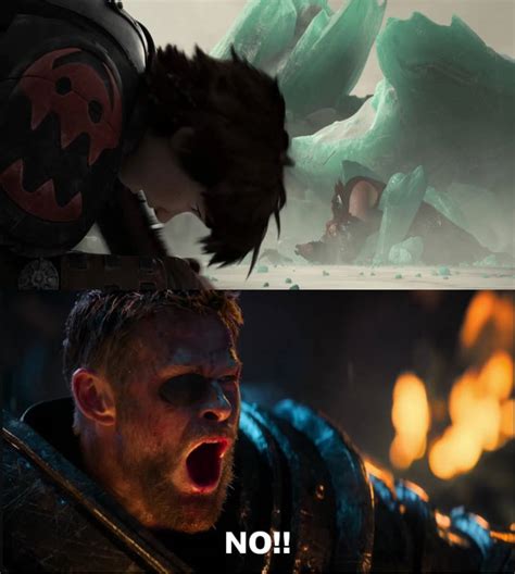 Thor reaction to Death of Stoick by Disneyfan3000 on DeviantArt