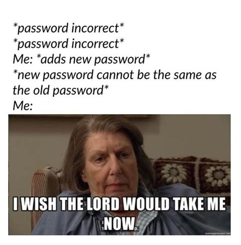 The best Password memes :) Memedroid