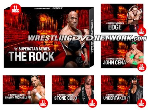 Chocolate WWE DVD Box Sets? – More Details on WWE Superstar Series ...