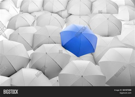 Blue Umbrella Image & Photo (Free Trial) | Bigstock