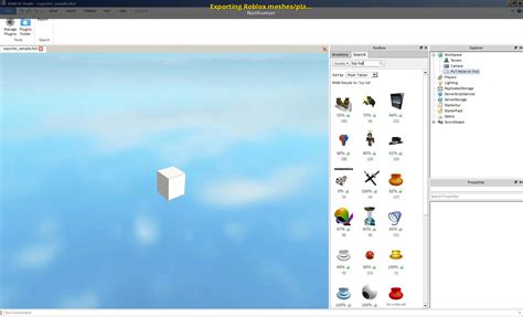 Exporting Roblox meshes/places into OBJ files [GameBanana] [Tutorials]