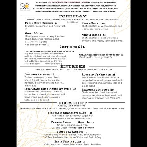 Online Menu of S_l St Pete Bistro Restaurant, St. Petersburg, Florida ...