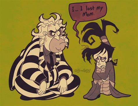 Pin by ᗣꙆᥱ ѕαຕ🥛 on beetlejuice x lydia Deetz | Beetlejuice cartoon ...