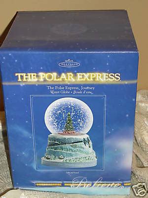 Hallmark POLAR EXPRESS JOURNEY TRAIN SNOW GLOBE NISB | #45670489