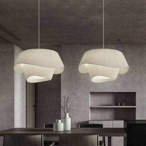 Modern Fabric Drum Pendant Lights | Ping Lighting