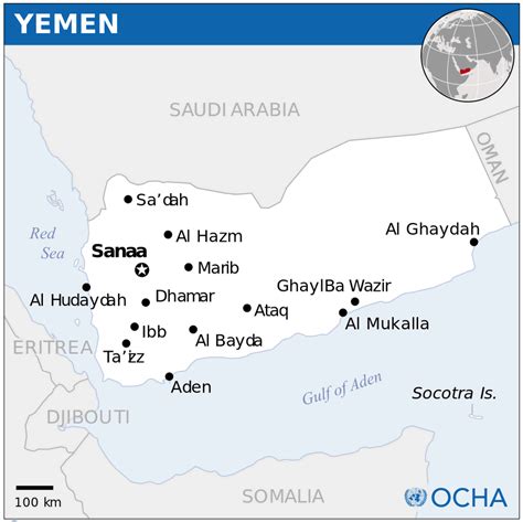 Yemen Map