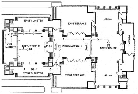 Unity Temple Floor Plan - floorplans.click