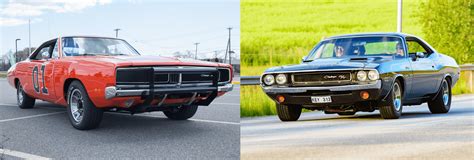 1968 Dodge Challenger Vs Charger