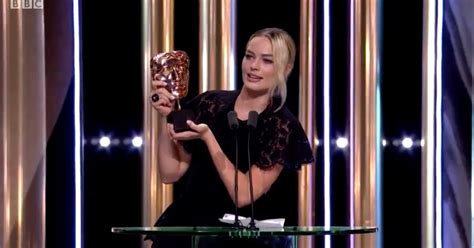 Margot Robbie Reads Brad Pitt's Speech at 2020 BAFTAs Video | POPSUGAR ...