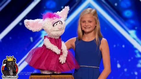 America's Got Talent 2017 Darci Lynne Farmer Ventriloquist Golden ...