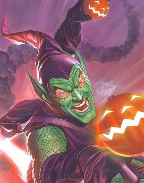 Green Goblin | Alex ross, Green goblin, Marvel villains