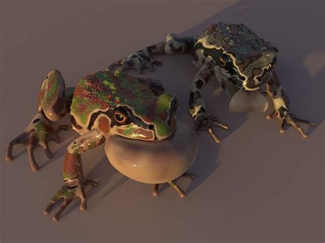 Procedurally Textured Frog - Finished Projects - Blender Artists Community