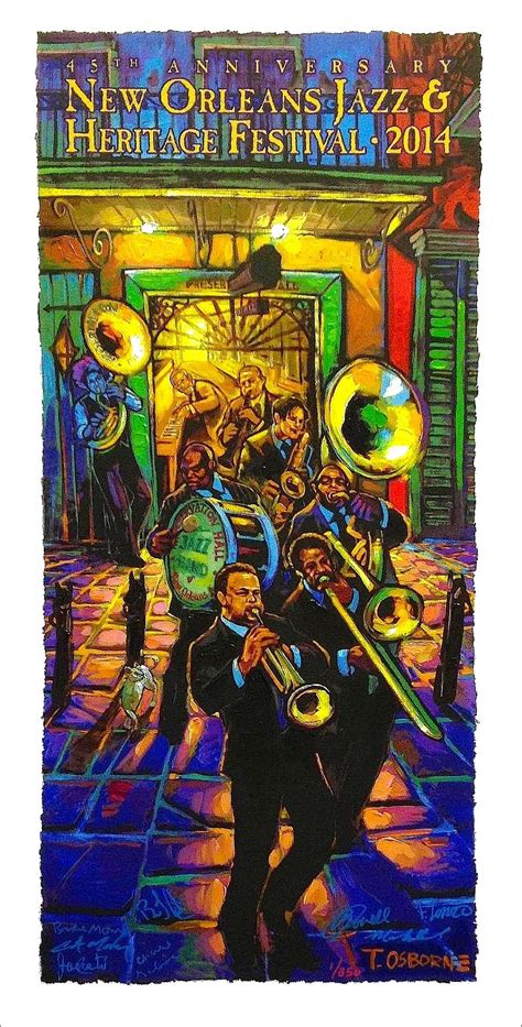 New Orleans Jazz & Heritage Festival 2014 | Jazz music art, Musical art ...