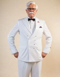 Colonel Sanders Costume. Face Swap. Insert Your Face ID:843740