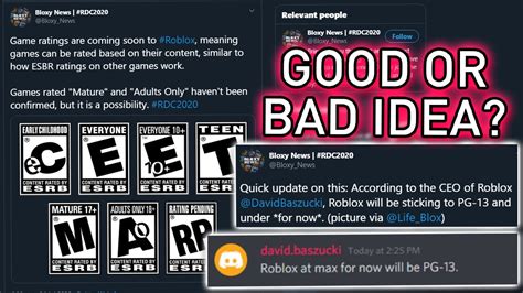 Roblox games now have age ratings... - YouTube