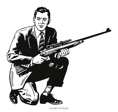 Man Holding Gun Drawing Learn to draw with tips from a professional concept artist and ...