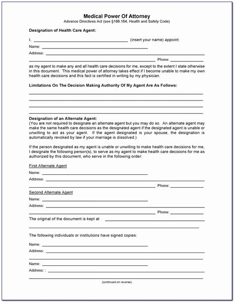 Free Printable Legal Forms